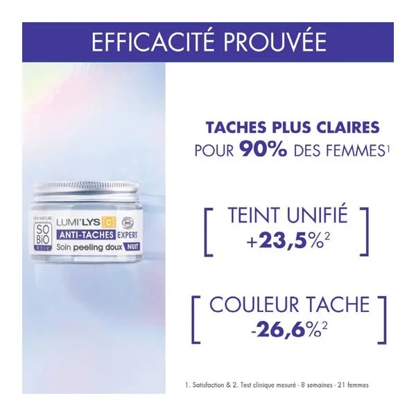 La routine nuit anti-taches