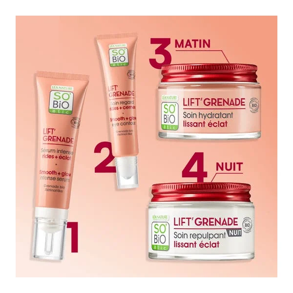 La routine ride + éclat Lift Grenade