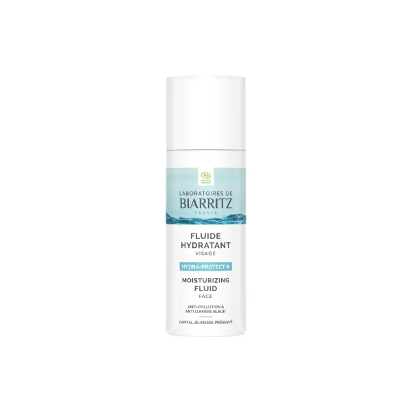 Laboratoires de Biarritz HYDRA-PROTECT + Fluide Hydratant Visage Bio 50 ml