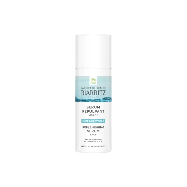 Laboratoires de Biarritz HYDRA-PROTECT + Sérum Repulpant Visage Bio 50 ml