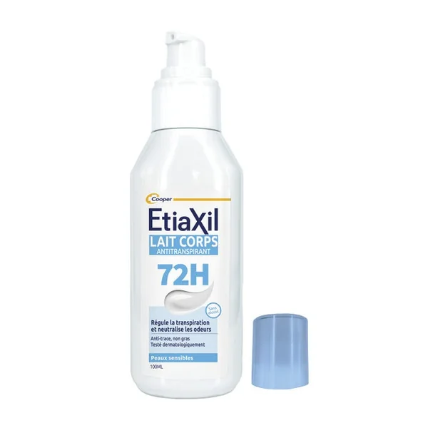 Lait Corps Anti-Transpirant Protection 72h - Peaux Sensibles, 100ml