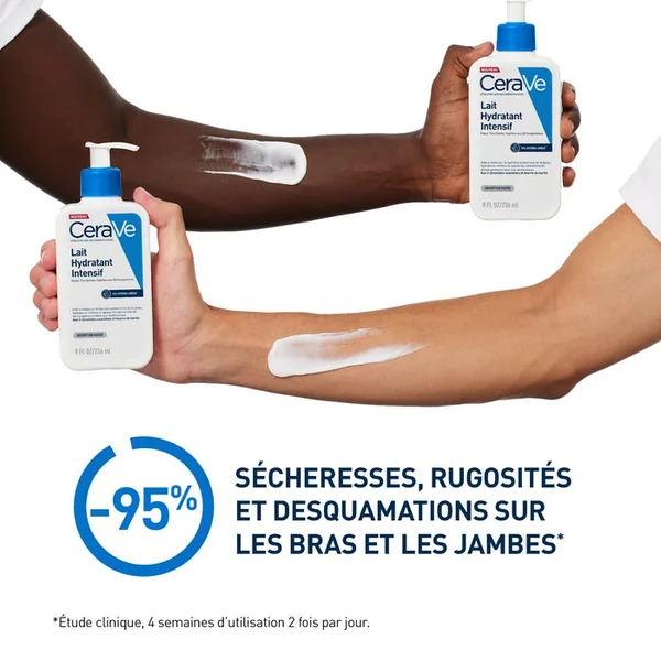 Lait Hydratant Intensif Visage et Corps Pour les Peaux Très Sèches à Démangeaisons, 236ml