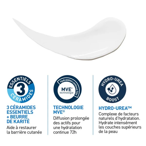 Lait Hydratant Intensif Visage et Corps Pour les Peaux Très Sèches à Démangeaisons, 236ml