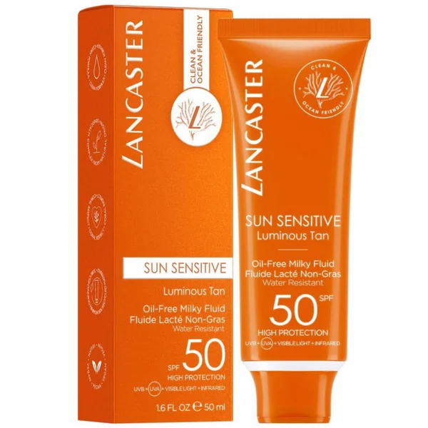 Lancaster - Sun Sensitive Fluide Lacté Non-Gras Visage SPF50