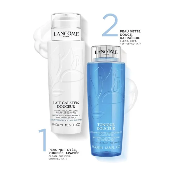 Lancôme - Duo Démaquillant Douceur Lait Galatéis Douceur & Tonique Douceur