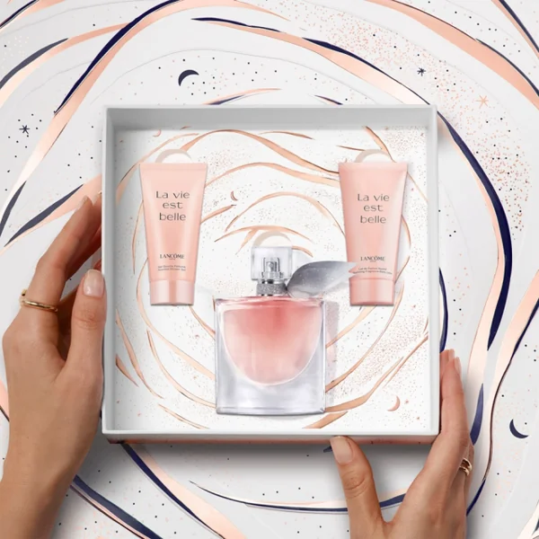 Lancôme - La Vie est Belle Coffret Eau de Parfum avec son Lait de Parfum et son Gel Douche