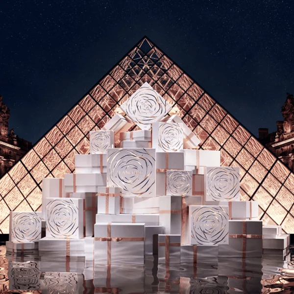 Lancôme - Trésor Coffret Eau de Parfum avec son vaporisateur de sac et son lait corps