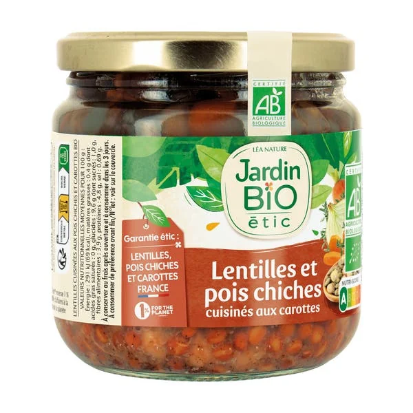 Lentilles Pois Chiches Carottes* - bio