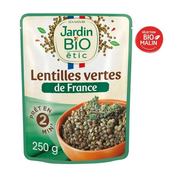Lentilles vertes - bio