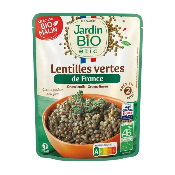 Lentilles vertes - bio