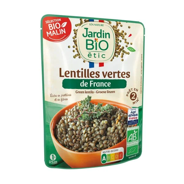 Lentilles vertes - bio