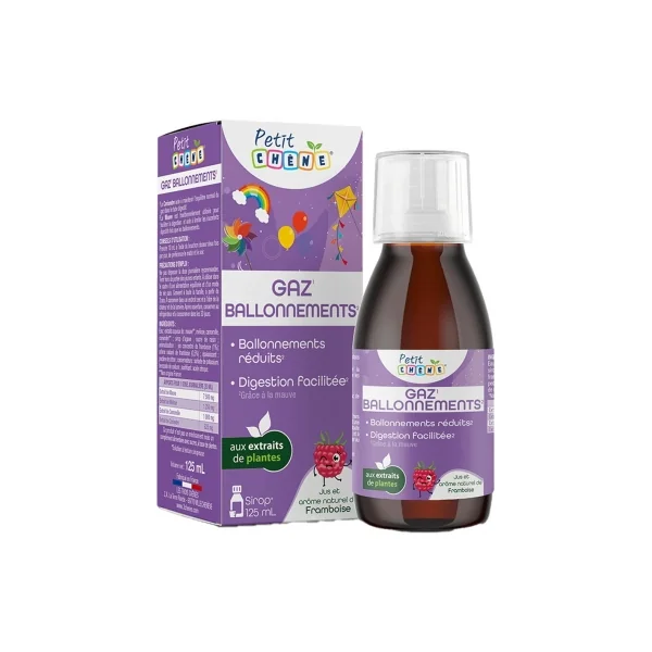 Les 3 Chênes Petit Chêne Gaz Ballonnements 125 ml