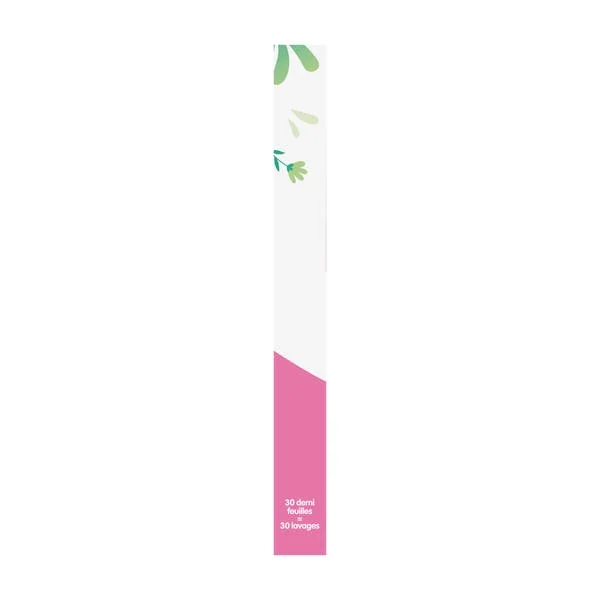 Lessive feuille peaux sensible -30 lavages