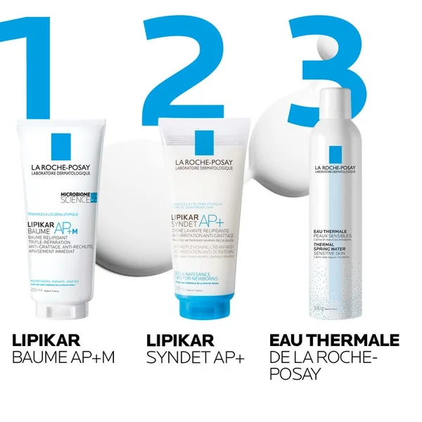 LIPIKAR SYNDET AP+ - Crème Lavante Relipidante Peaux Tendance Eczema Atopique, 200ml