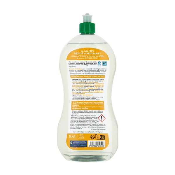Liquide vaisselle aux huiles essentielles d'agrumes - Grand format