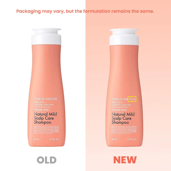 Look At Hair Plus Natural Mild Scalp Care Shampoo