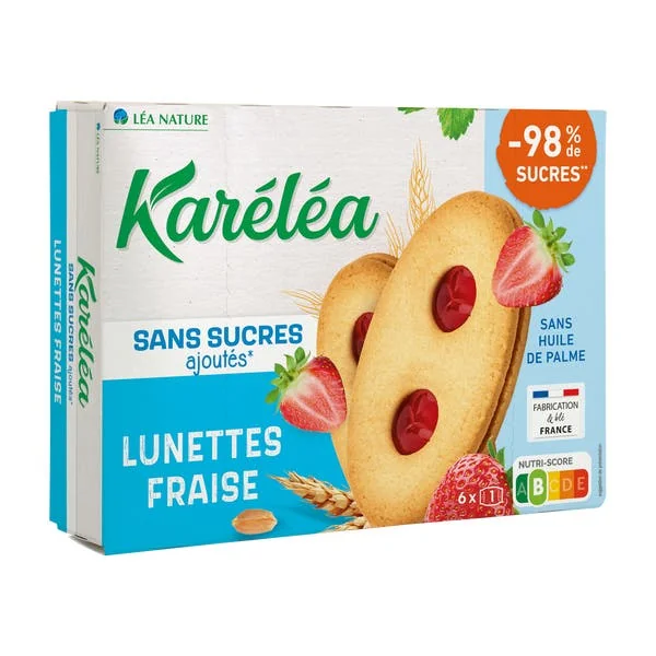Lunettes Fraise Sans Sucres Ajoutés