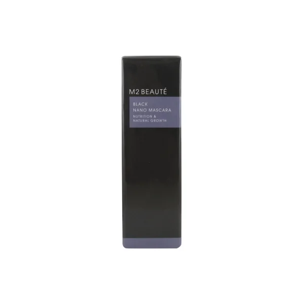 M2 BEAUTÉ Black Nano Mascara Nutrition & Natural Growth 6 ml