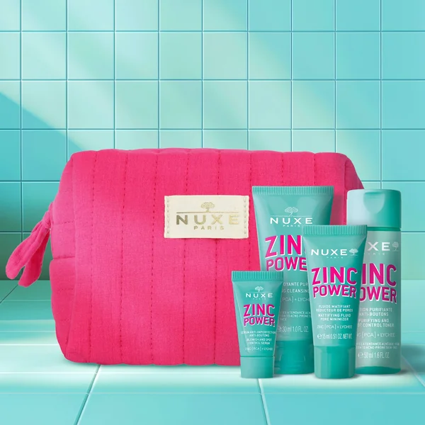 Ma routine de voyage anti-boutons, Zinc Power - collection 2025