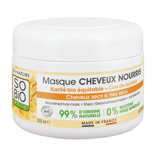 Masque cheveux nourris Karité