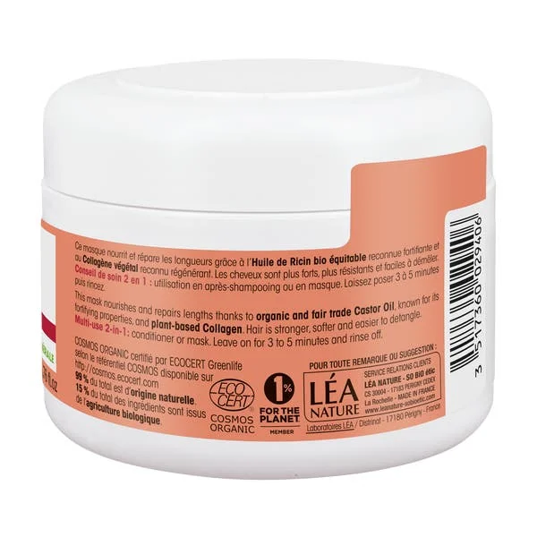 Masque cheveux réparés