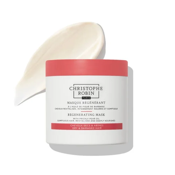 Masque Régénérant à l'Huile de Figue de Barbarie - Cheveux Secs et Abimés, 250ml