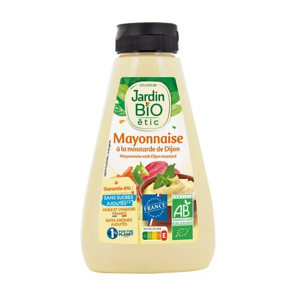 Mayonnaise à la moutarde de Dijon - bio