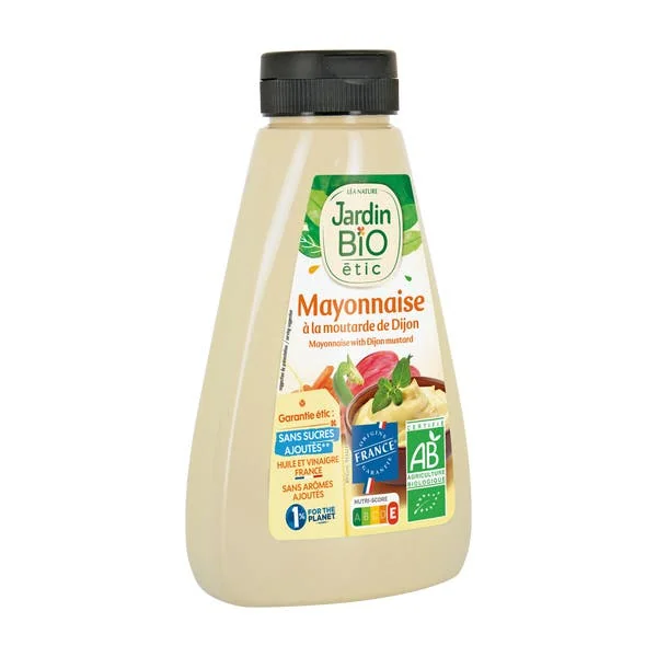 Mayonnaise à la moutarde de Dijon - bio