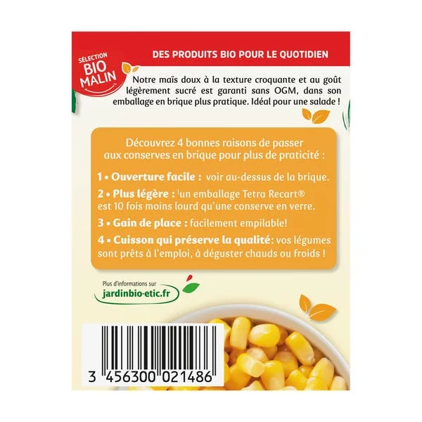 Maïs en conserve