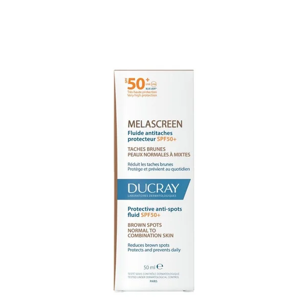 MELASCREEN - Fluide Anti-Taches Protecteur SPF50+ - Peaux Normales à Mixtes, 50ml