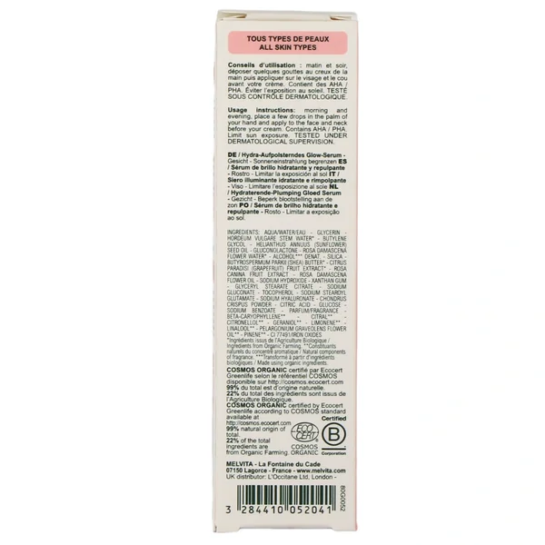 Melvita Source de Roses Sérum
