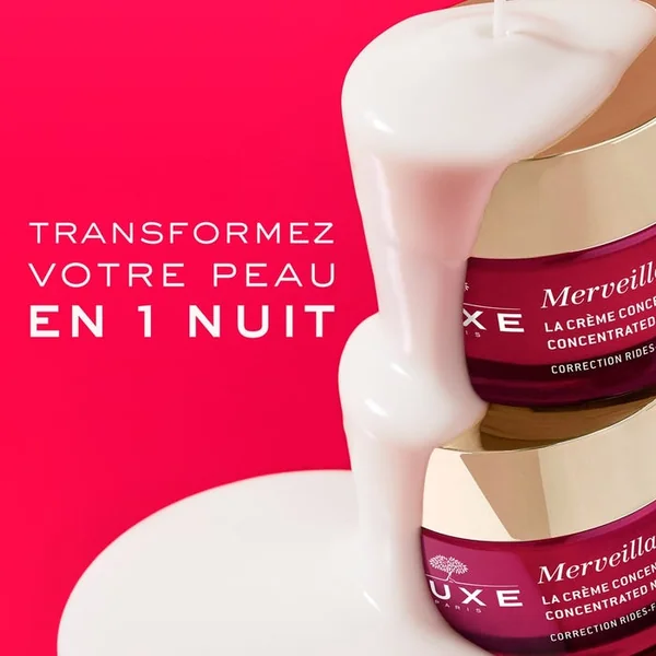 MERVEILLANCE LIFT - La Crème Concentrée de Nuit - Peaux Sèches à Très Sèches, 50ml