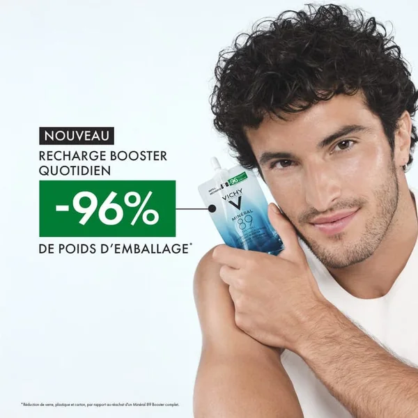 MINERAL 89 – Eco-Recharge Booster Quotidien Fortifiant et Repulpant, 50ml