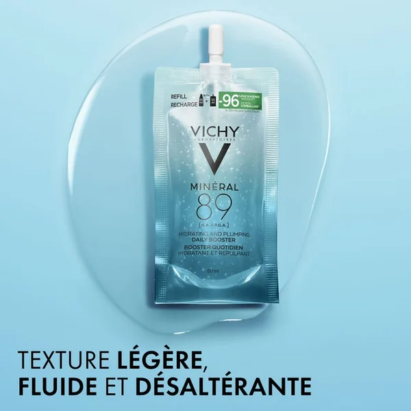 MINERAL 89 – Eco-Recharge Booster Quotidien Fortifiant et Repulpant, 50ml