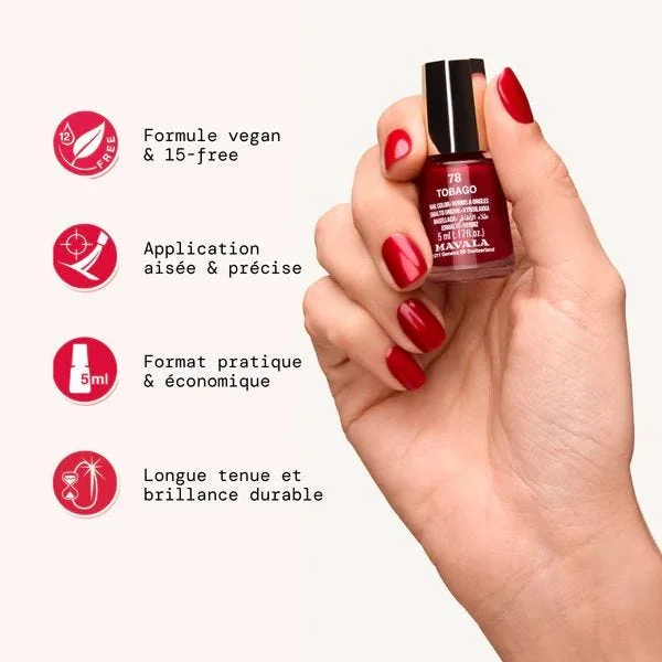 MINI COLOR - 493 ZEN - Vernis à Ongles au Silicium, 5ml