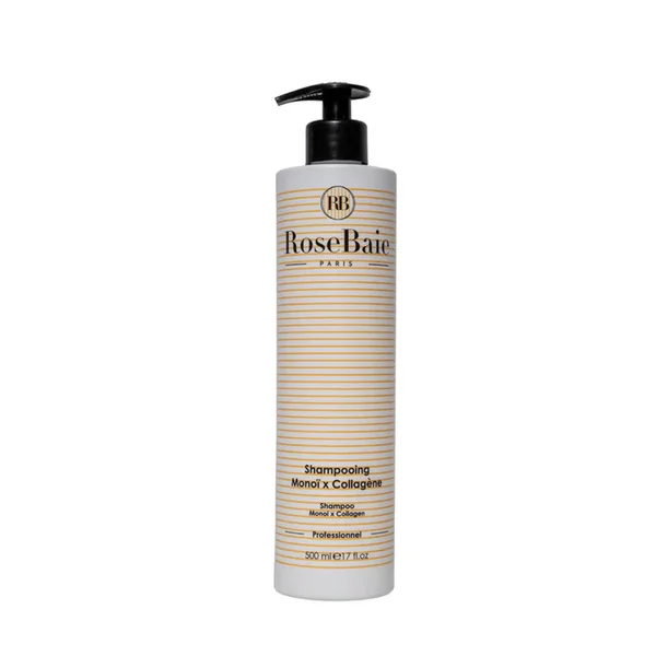 MONOÏ - Shampooing Monoï x Collagène - Tous Types de Cheveux, 500ml