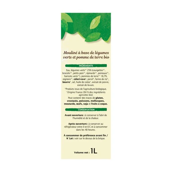 Mouliné 6 légumes verts