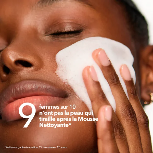 Mousse Nettoyante 2-en-1 Bio - Visage - Tous Types de Peau, 150ml