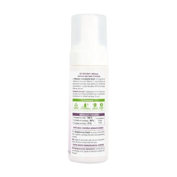 Mousse nettoyante clarifiante