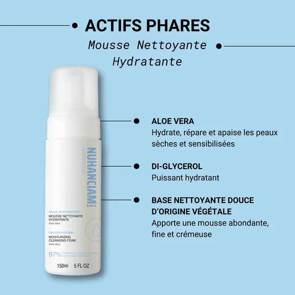 Mousse Nettoyante Hydratante