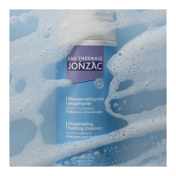 Mousse nettoyante oxygénante