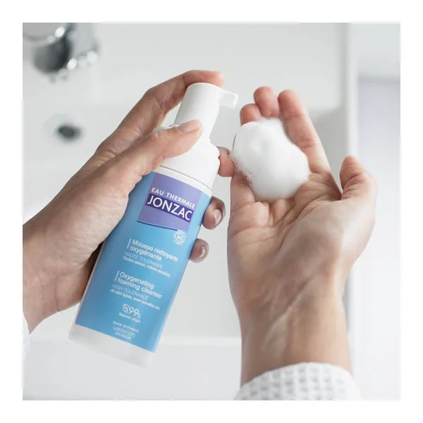 Mousse nettoyante oxygénante