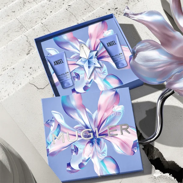 Mugler - Angel Coffret Eau de Parfum, son lait corps et son gel douche