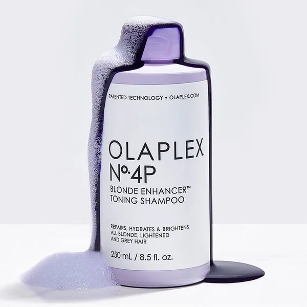 N°4P BLONDE ENHANCER TONING SHAMPOO - Shampoing Violet Neutralisant - Cheveux Blonds, Décolorés ou Gris, 250ml