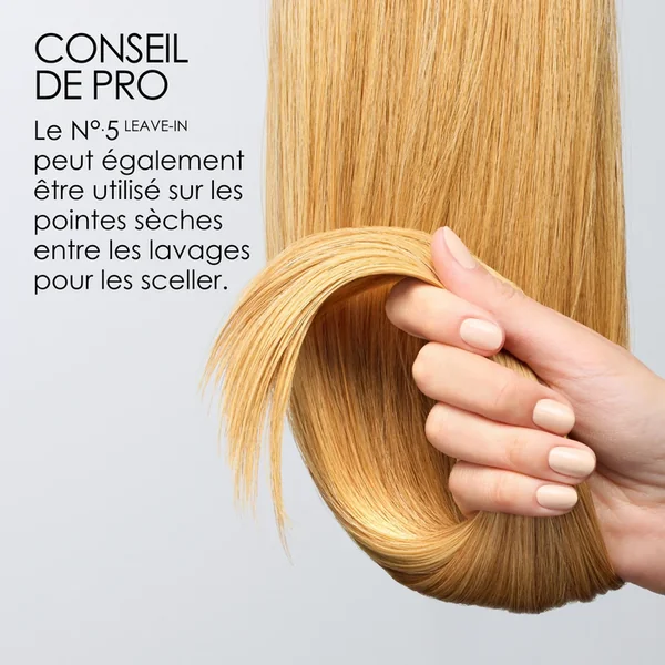 N°5 LEAVE-IN - Après-Shampooing Sans Rinçage Hydratant et Réparateur - Tous Types de Cheveux, 100ml