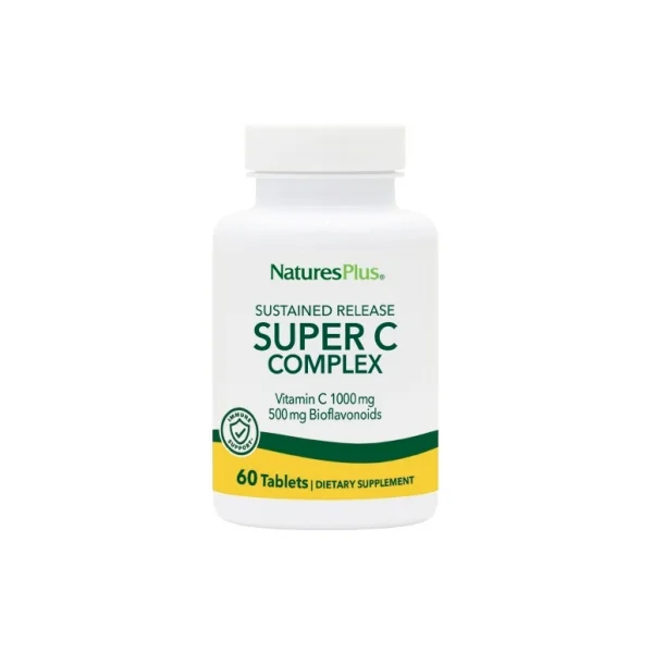 Natures Plus Super C Complex 60 Comprimés