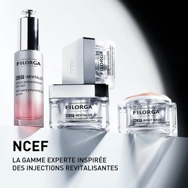 NCEF-REVITALIZE - Crème Polyrevitalisante Raffermissante - Visage - Tous Types de Peaux, 50ml