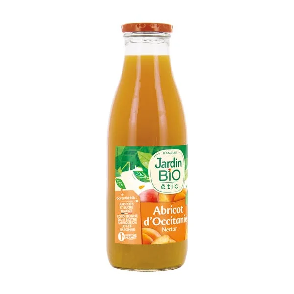 Nectar abricot bio d'Occitanie