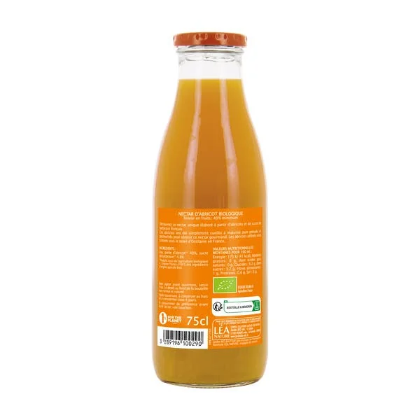 Nectar abricot bio d'Occitanie