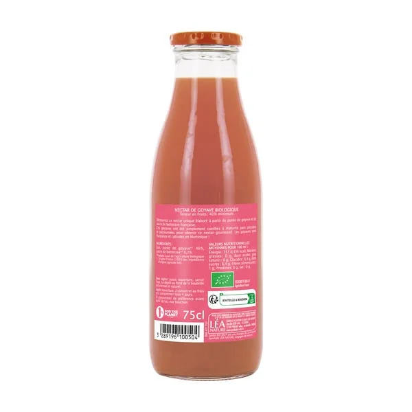 Nectar de goyave bio de Martinique